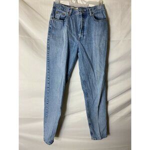 GAP JEANS WOMENS SIZE 4 LONG TALL DISTRESSED BUTTON FLY VINTAGE STYLE
